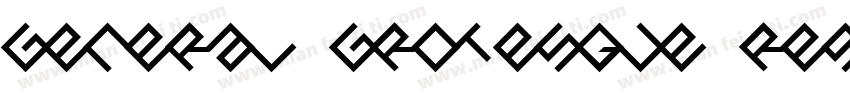 General Grotesque Regular字体转换
